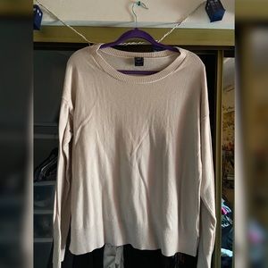 Cream Pullover Sweater